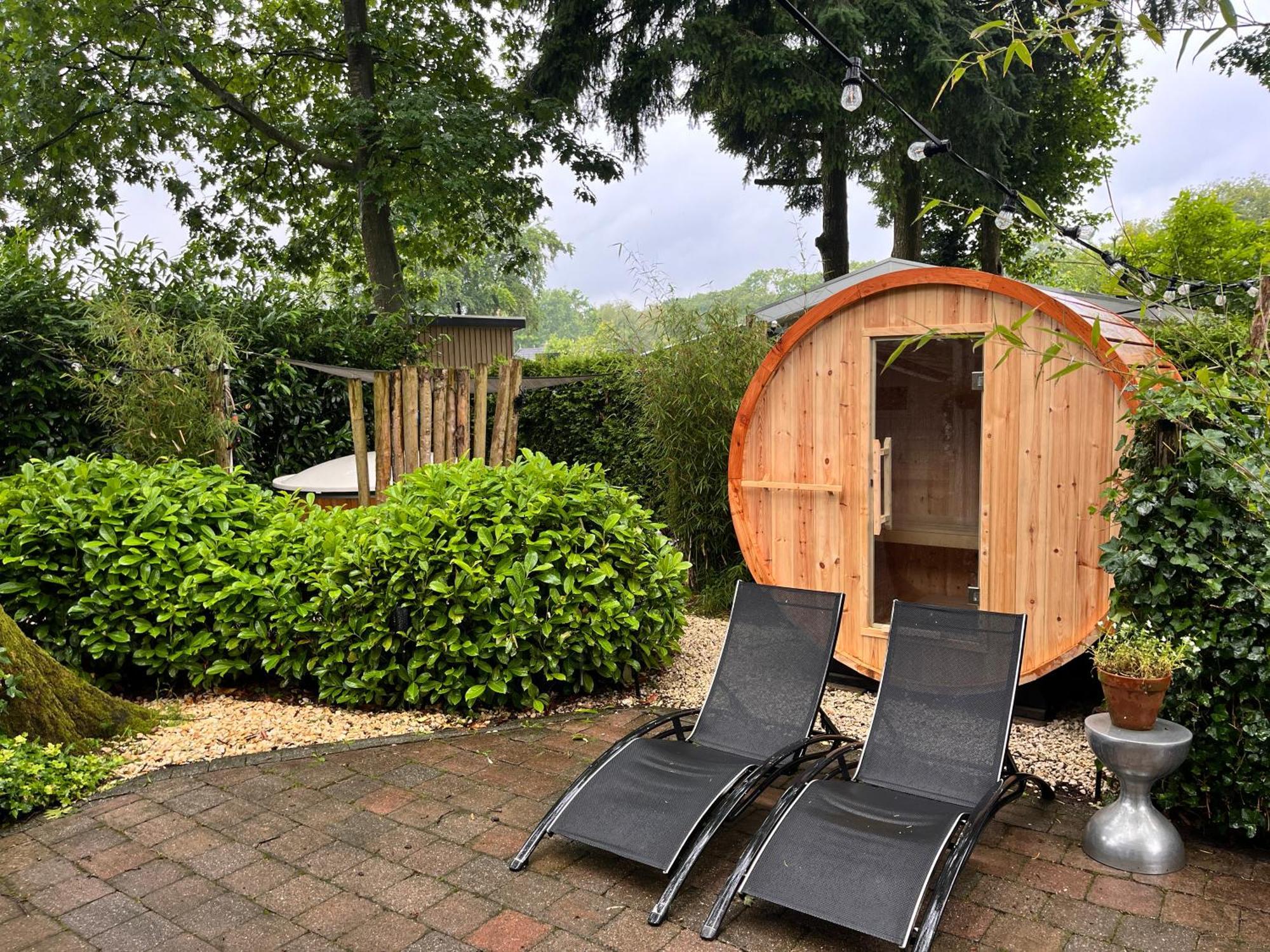 Het Verwende Nest Lodge, Wellness Lodge, Hottub & Sauna Voorthuizen Exteriör bild