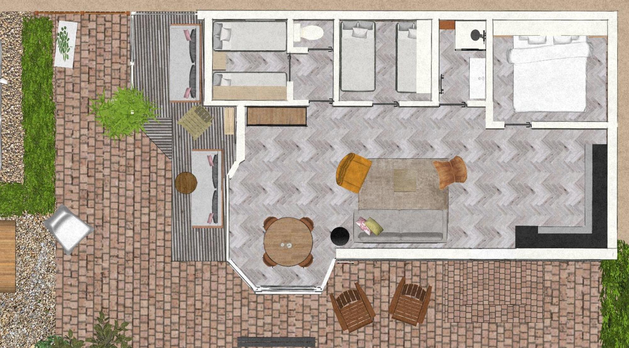 Het Verwende Nest Lodge, Wellness Lodge, Hottub & Sauna Voorthuizen Exteriör bild