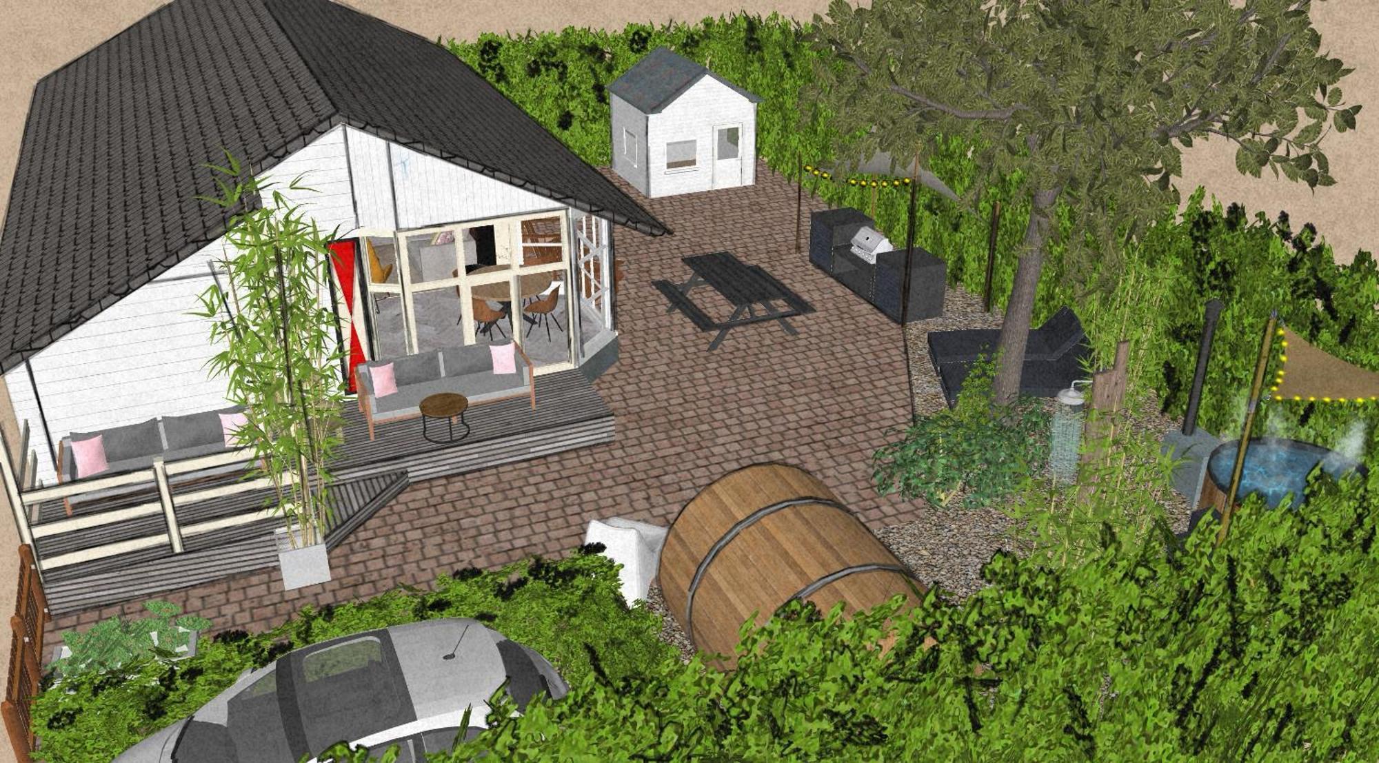 Het Verwende Nest Lodge, Wellness Lodge, Hottub & Sauna Voorthuizen Exteriör bild